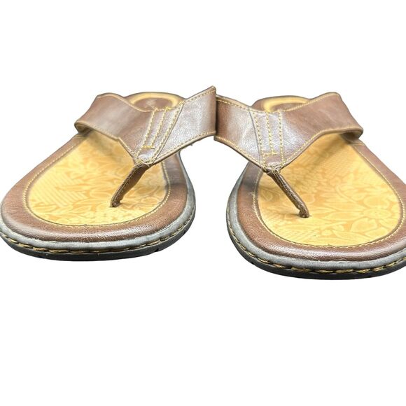 B.O.C. Women’s Slip On Sandals Brown Size 10 - Picture 9 of 11